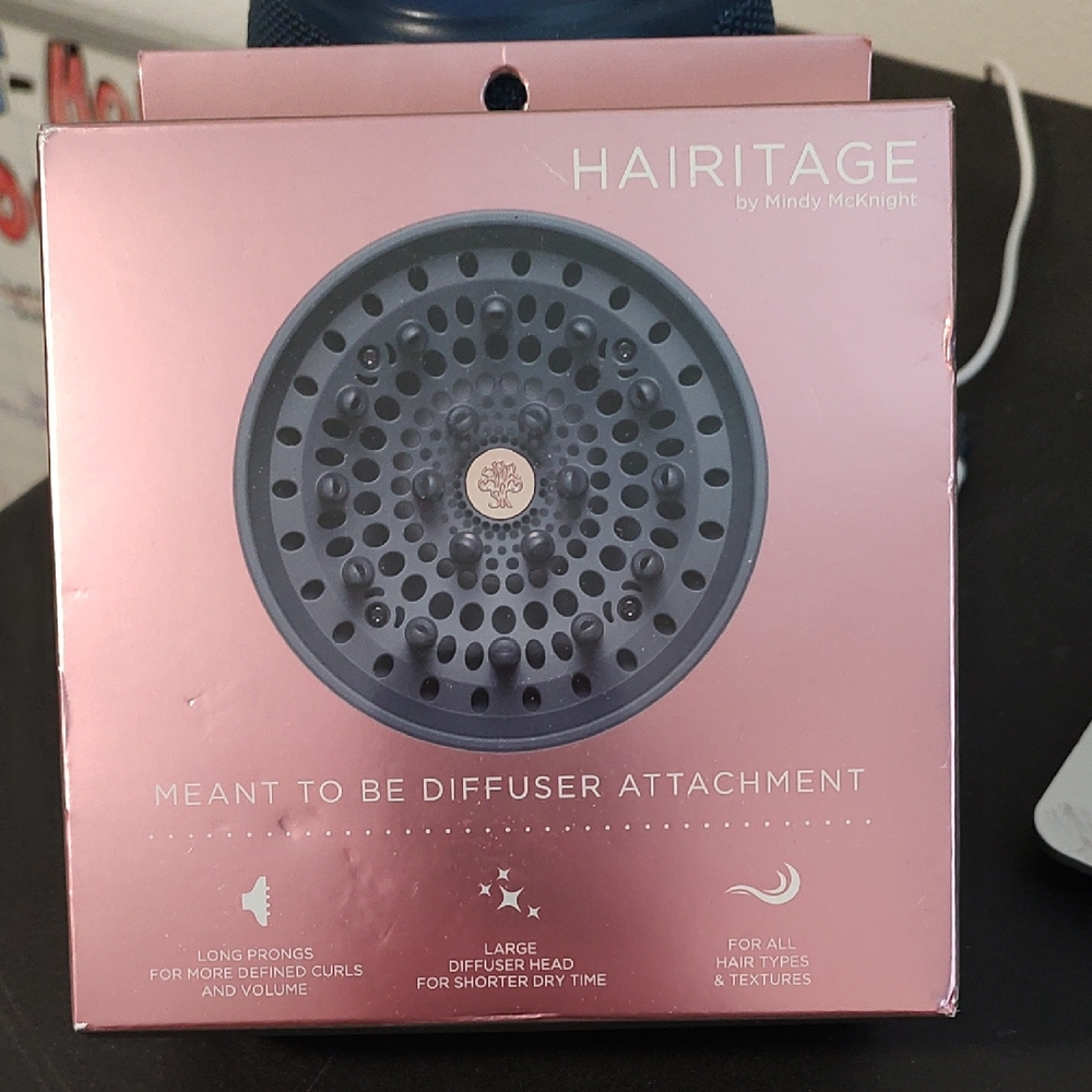 Black Hair Diffuser Tool for Curly Hair Styling